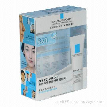 Plastic box for cosmetics
